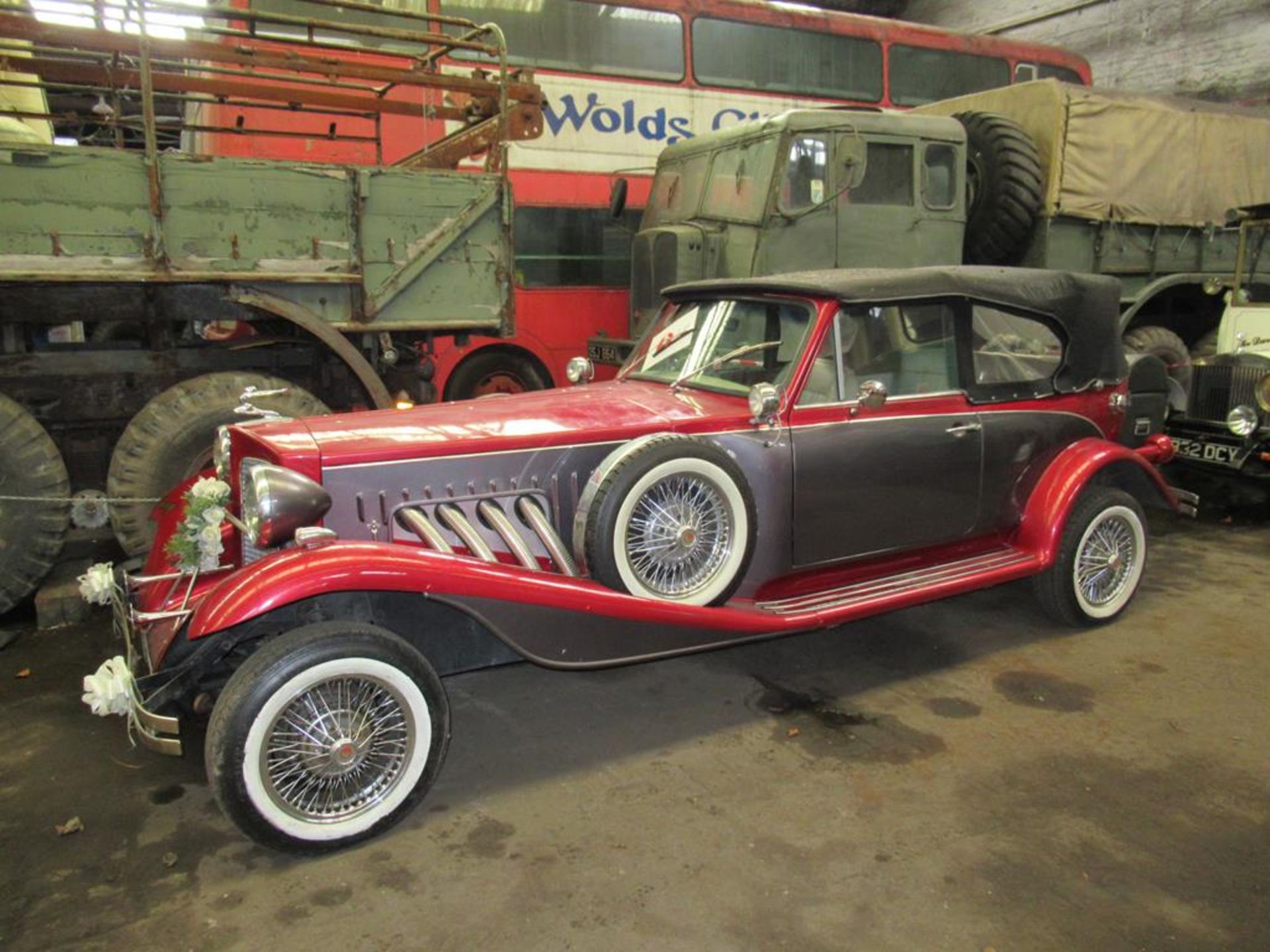 1980 “Roxy” classic Beauford Tourer Convertible 1930’s Style Replica. (reg: NJI 3787)