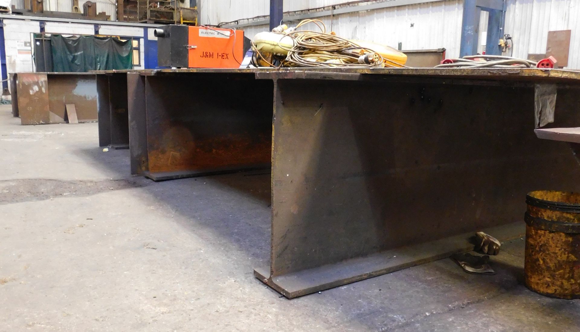 Steel Heavy Duty Stands (x3) 8ft x 20ft x 1” Thick - Image 2 of 2