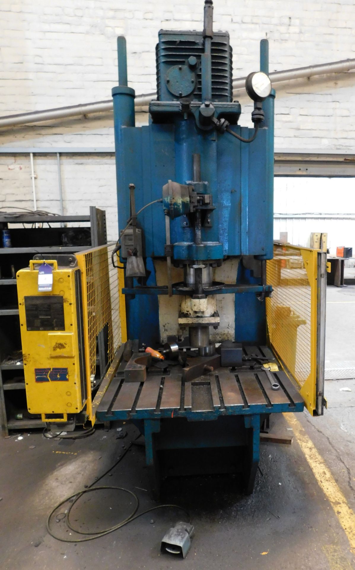 Sick Type 706-0121 Hydraulic Press 8" Diameter (Es - Image 2 of 4