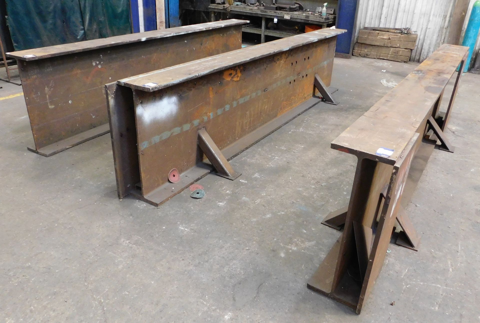 Steel Fabrication Heavy Duty Stands (x3) 13ft x 3f