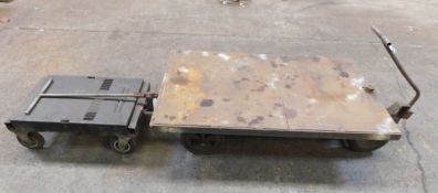 Mobile Steel Trolleys (x2)