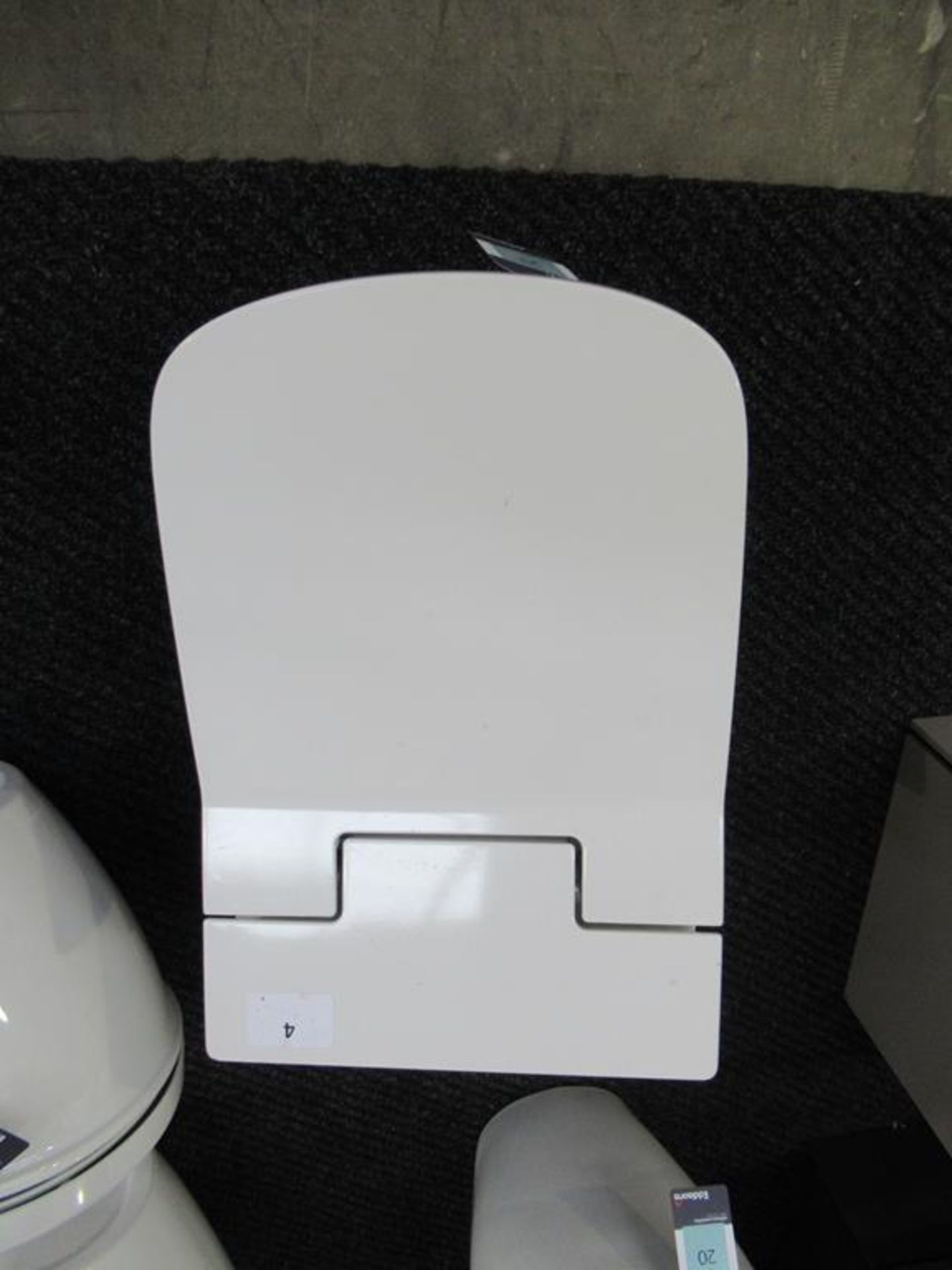 Ex Display Duravit Sensowash slim shower toilet seat on Durastyle wall mounted Toilet - Image 3 of 7