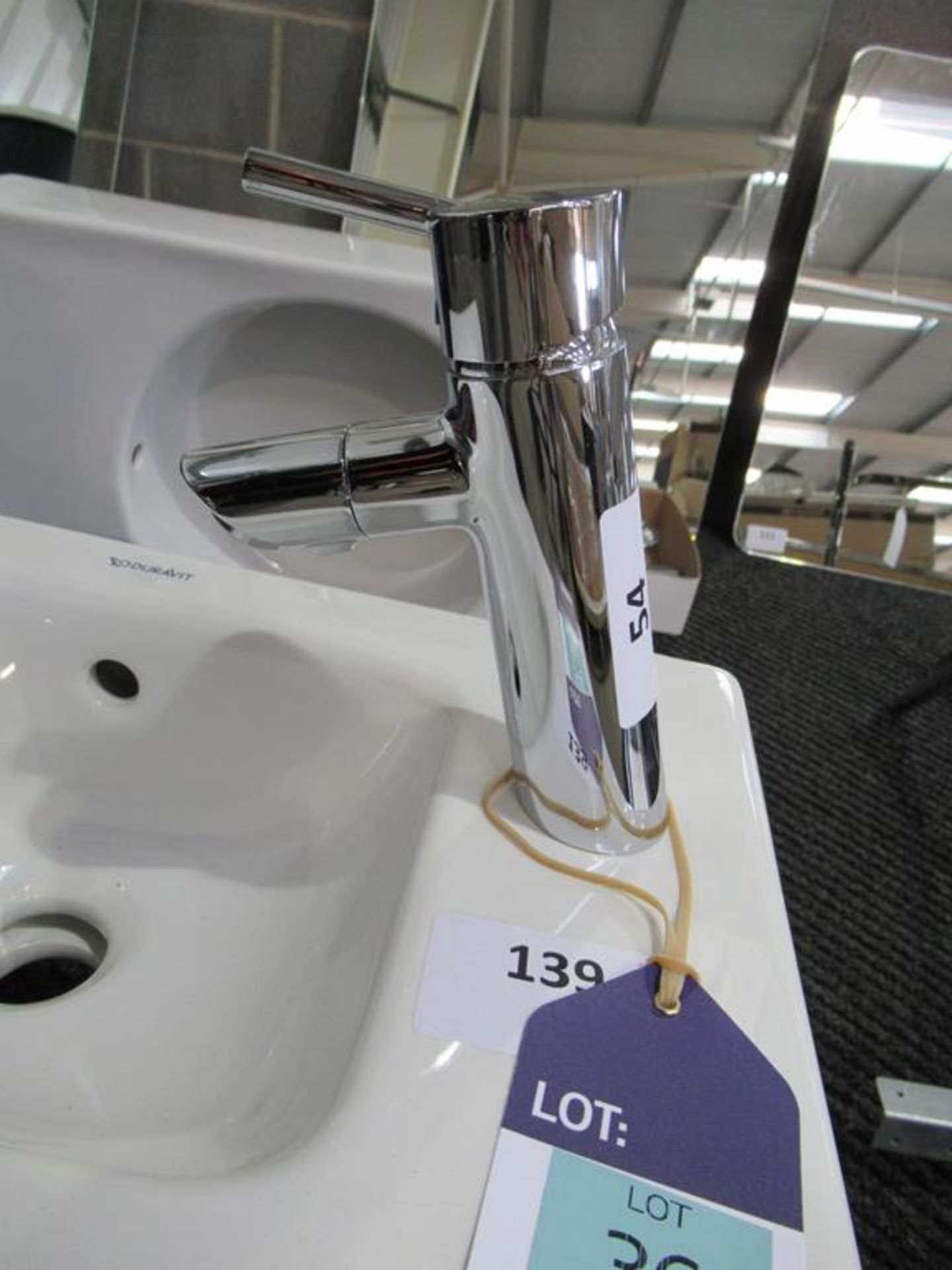Ex Display Duravit Stark hand rinse basin (430mm) with L-Cube Vanity Unit and with Hansgrohe tap Tal - Image 3 of 3