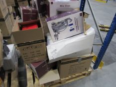 Quantity of Customer Returns to Pallet, items not