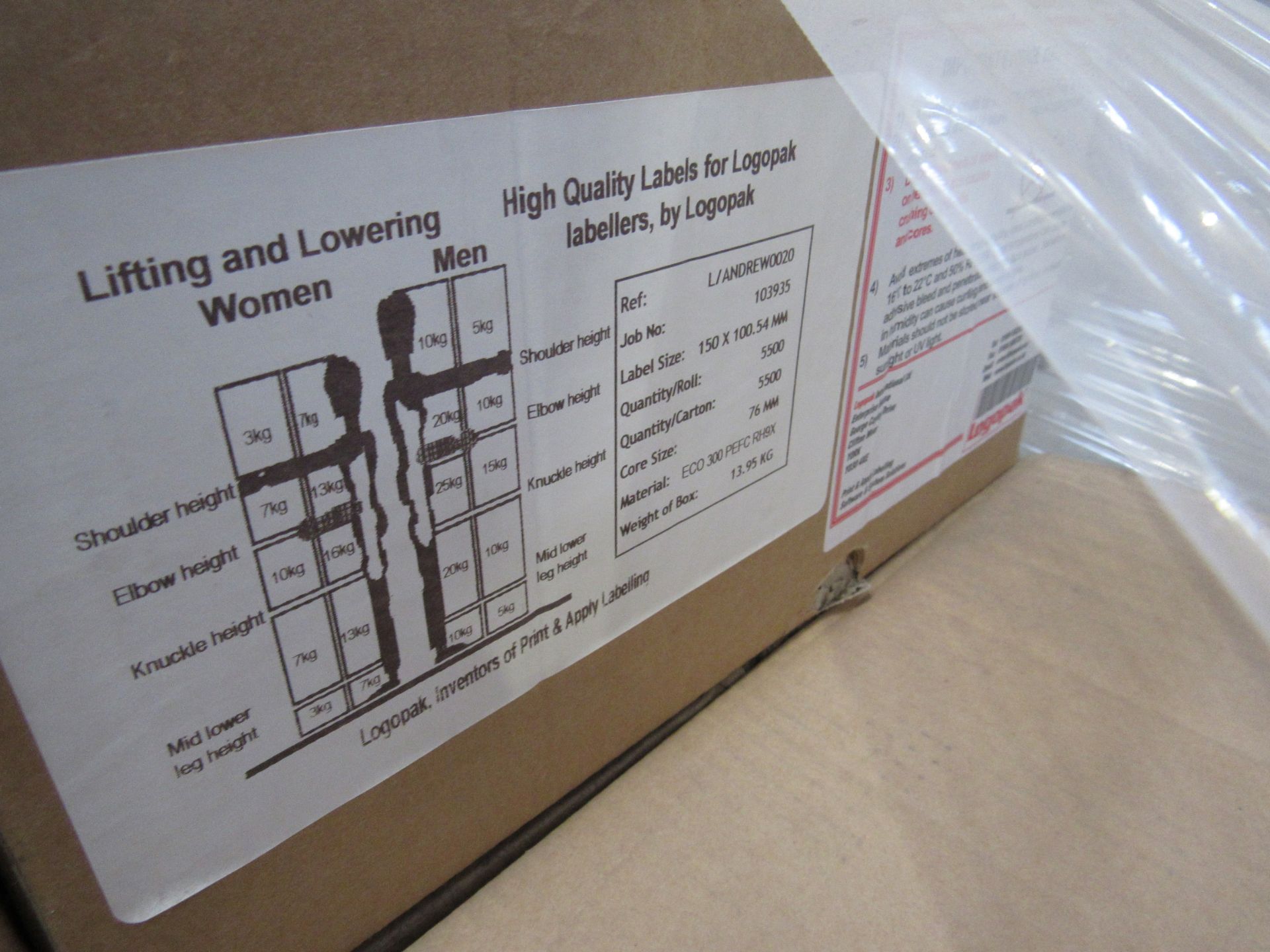 15 Boxes Logopak Labels - Image 3 of 3