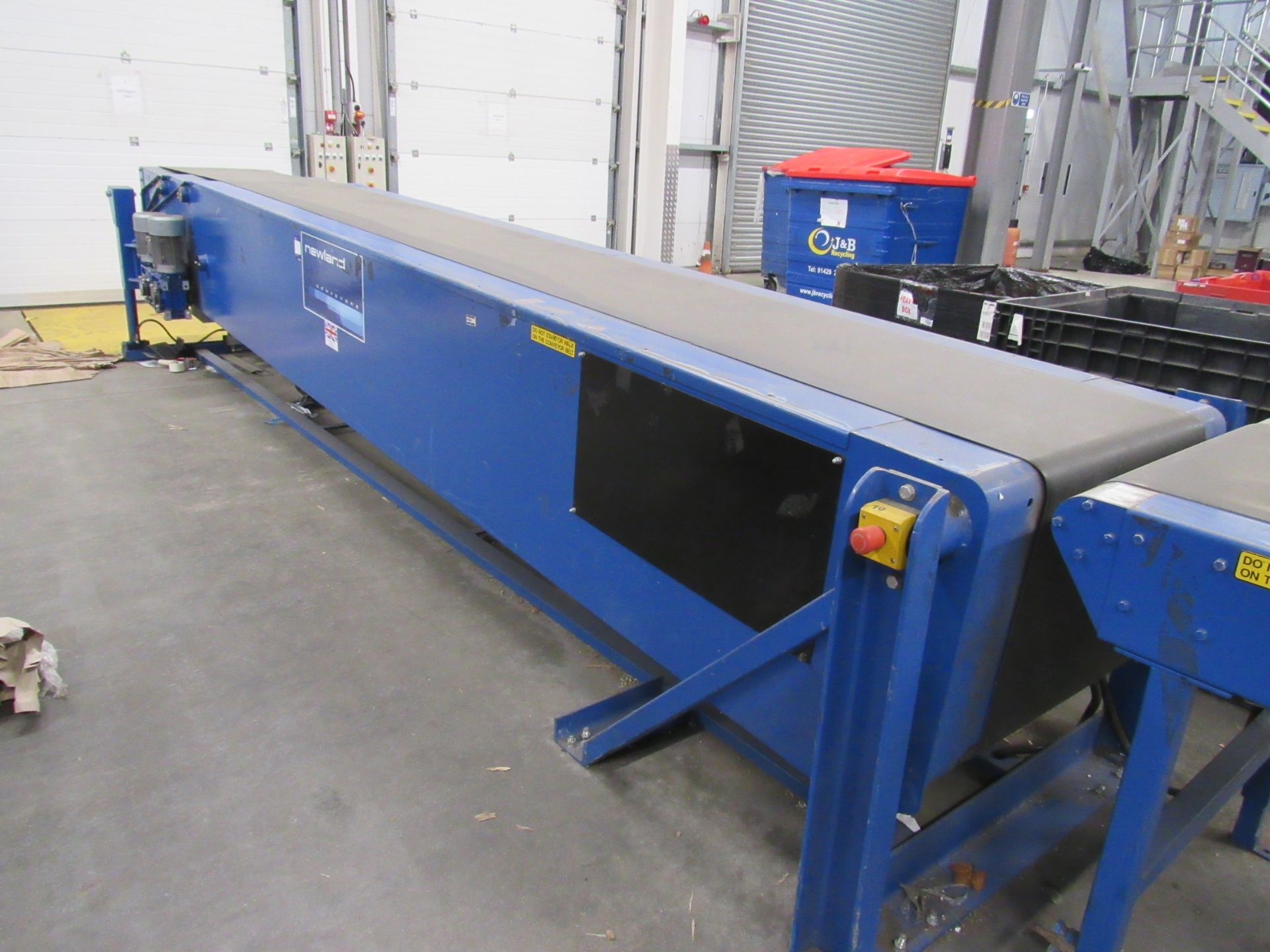 Newland MYC3X Telescopic Rubber Belt Conveyor, Ser - Image 5 of 11