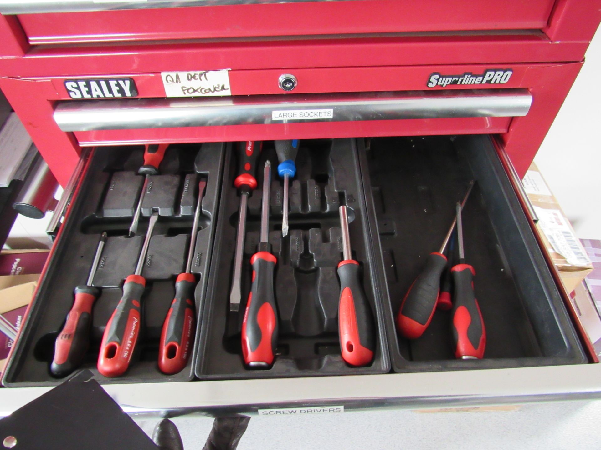 Sealey Superline Pro Tool Chest including Various - Image 7 of 10