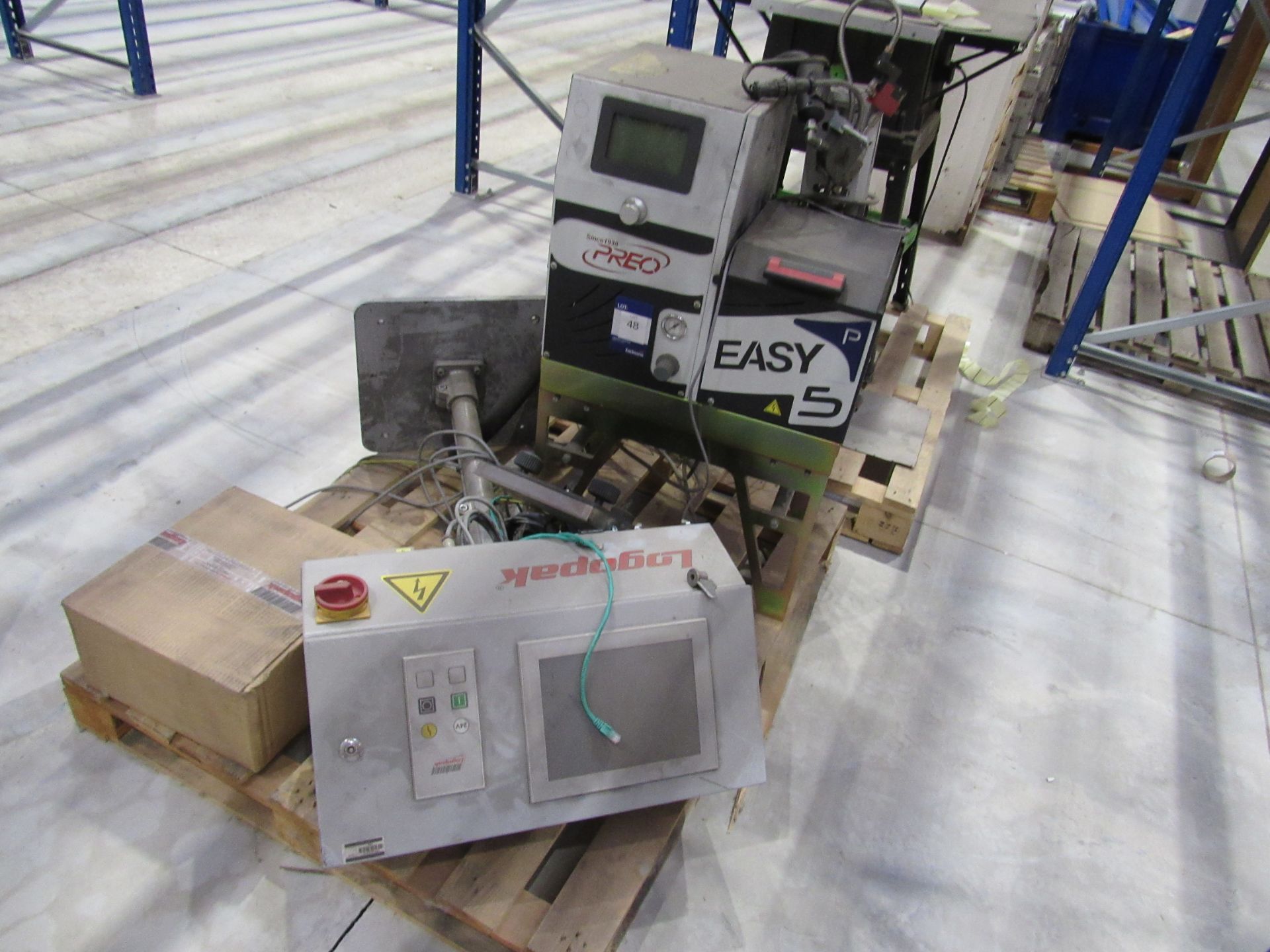 Preo Easy5 Glue Unit and Logopak Control to Pallet - Image 2 of 2