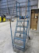 4 Tread Plus Platform Mobile Warehouse Steps