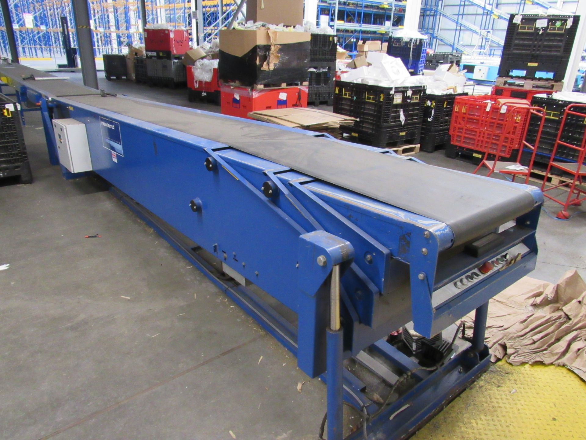 Newland MYC3X Telescopic Rubber Belt Conveyor, Ser - Image 2 of 11