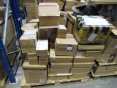 Quantity of Customer Returns to Pallet, items not