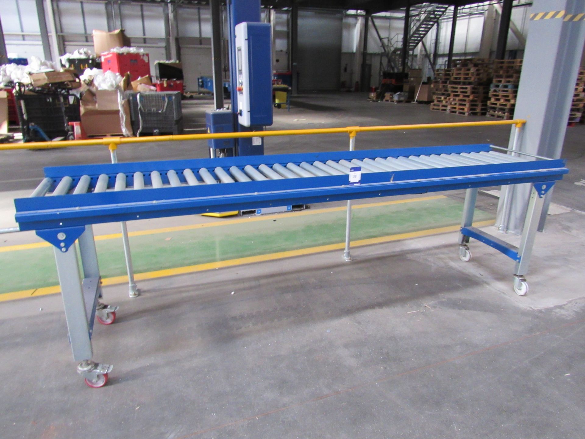 Mobile Roller Conveyor 2.5m x 0.5m, Approx. - Image 2 of 3