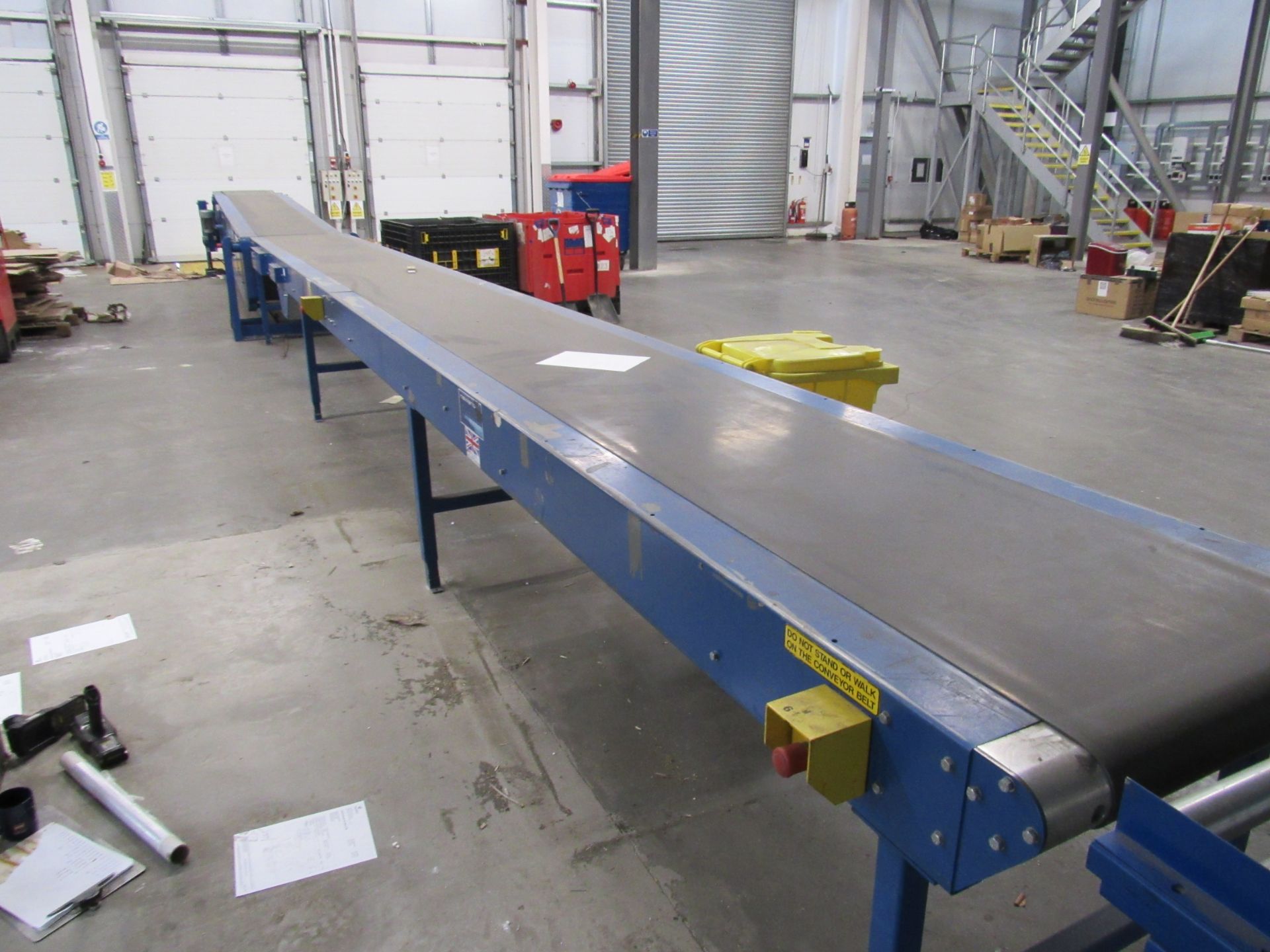 Newland MYC3X Telescopic Rubber Belt Conveyor, Ser - Image 3 of 11