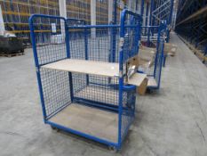 3 Sided Cage Trolleys