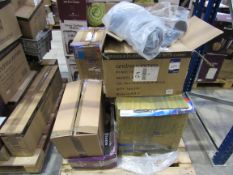 Quantity of Customer Returns to Pallet, items not