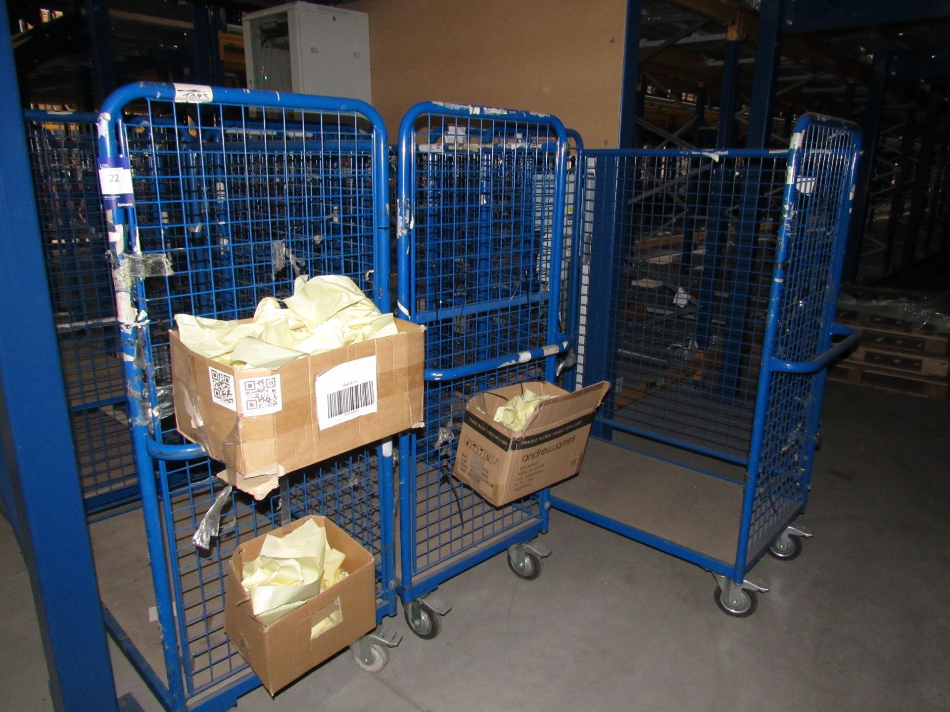 6 Warehouse Picking Cages