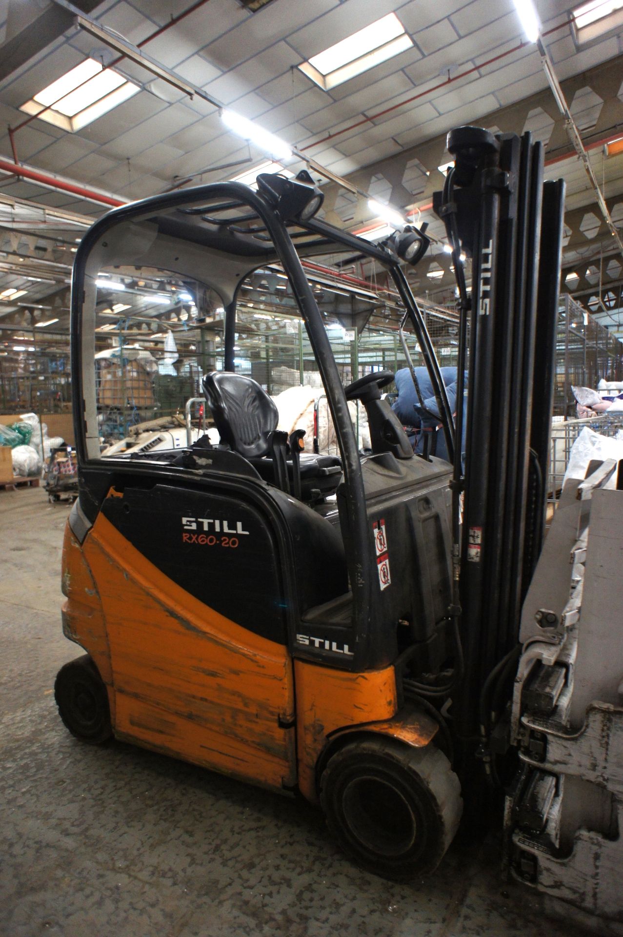 Still RX60-20 Forklift, Electric (attachment not included, no forks) Serial Number 516315009124, Yea