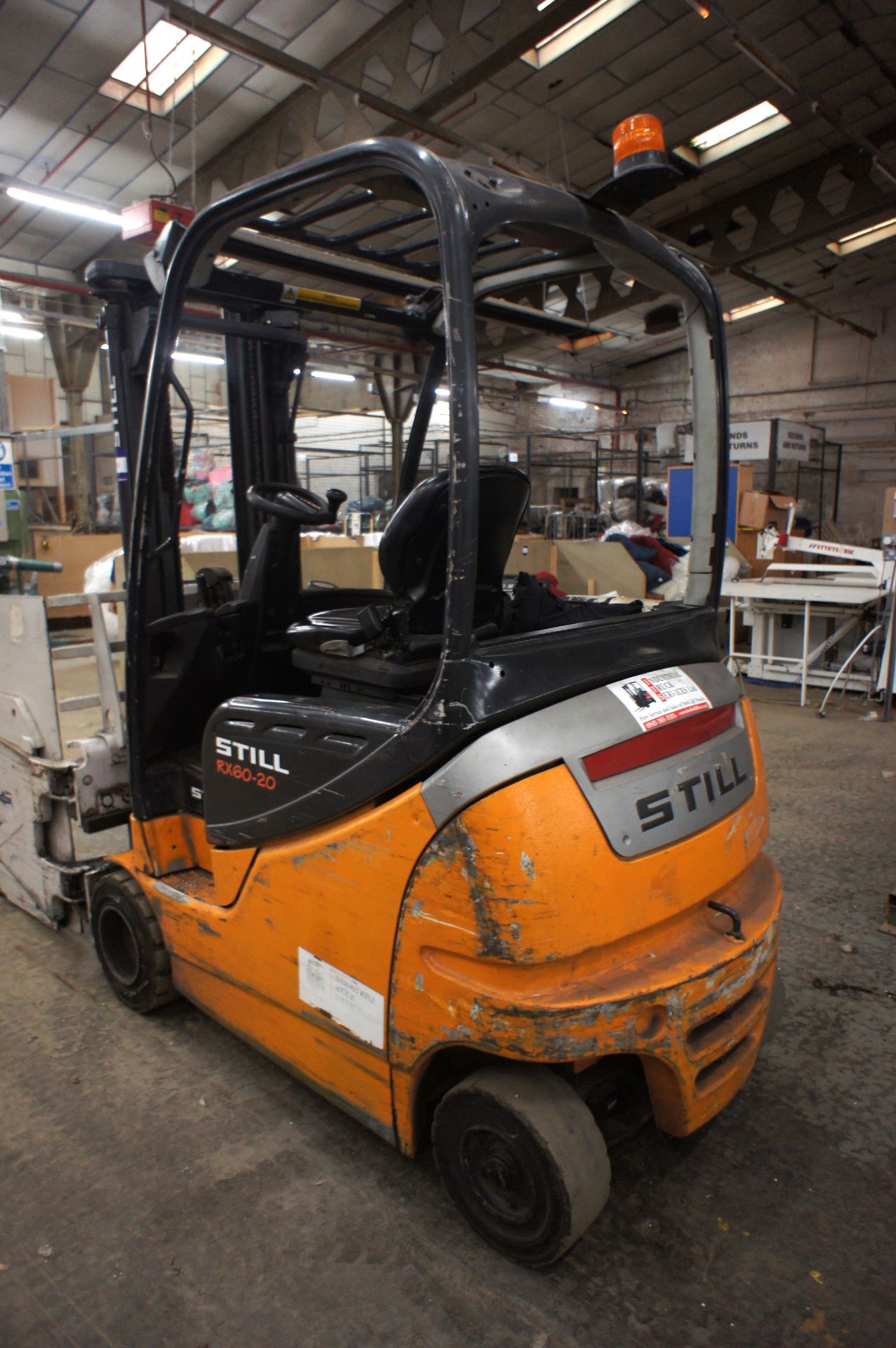 Still RX60-20 Forklift, Electric (attachment not included, no forks) Serial Number 516315009124, Yea - Image 3 of 8