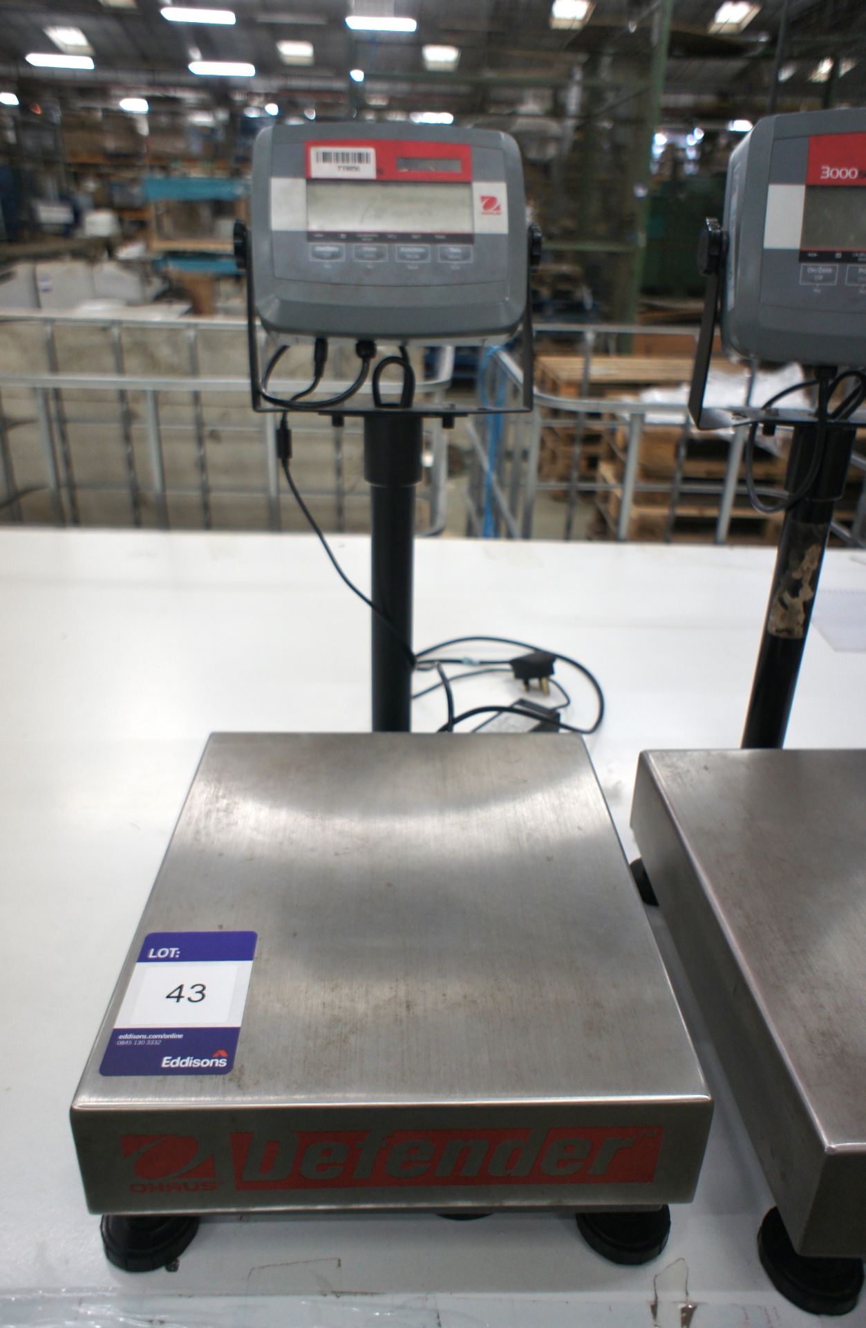 2 Ohaus 3000 Series Digital Scales, 30kg Capacity - Image 3 of 6