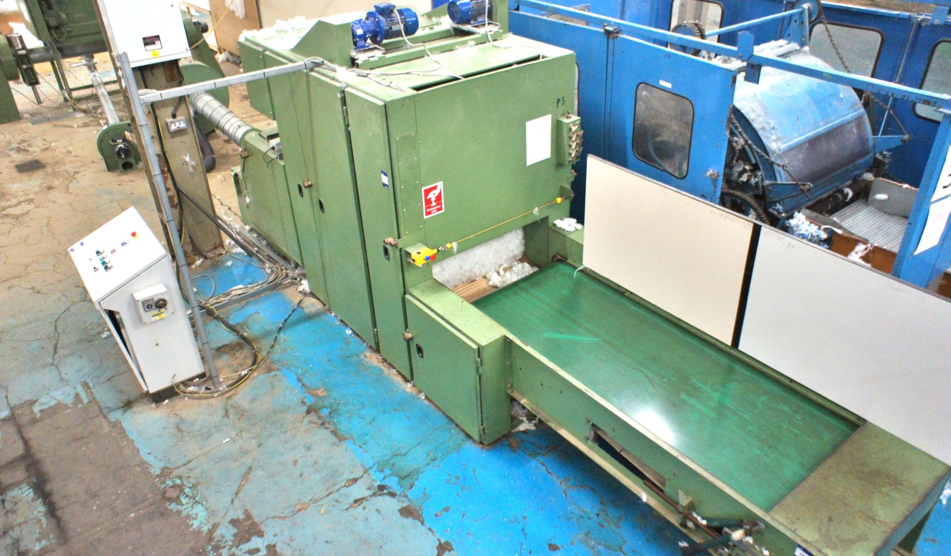 P J McCarthy Breaker, Mini Carding machine, 100cms Conveyor, Transfe - Image 13 of 13