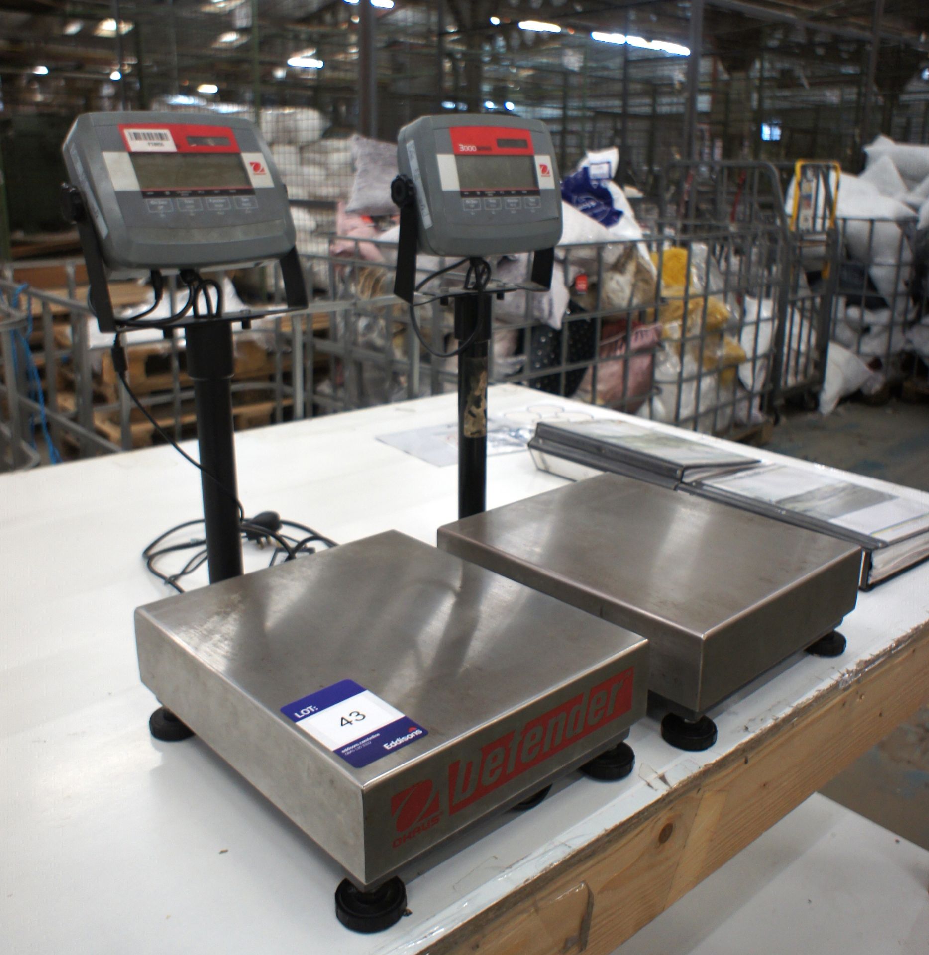 2 Ohaus 3000 Series Digital Scales, 30kg Capacity - Image 2 of 6