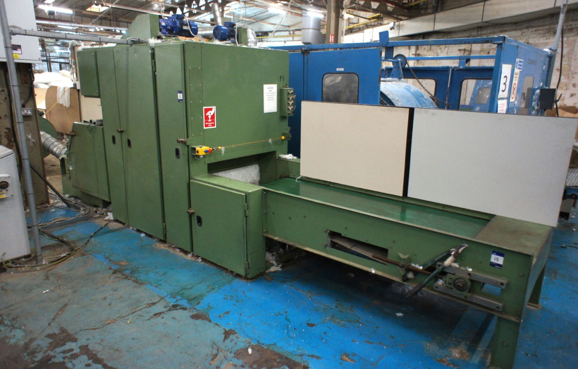 P J McCarthy Breaker, Mini Carding machine, 100cms Conveyor, Transfe - Image 3 of 13