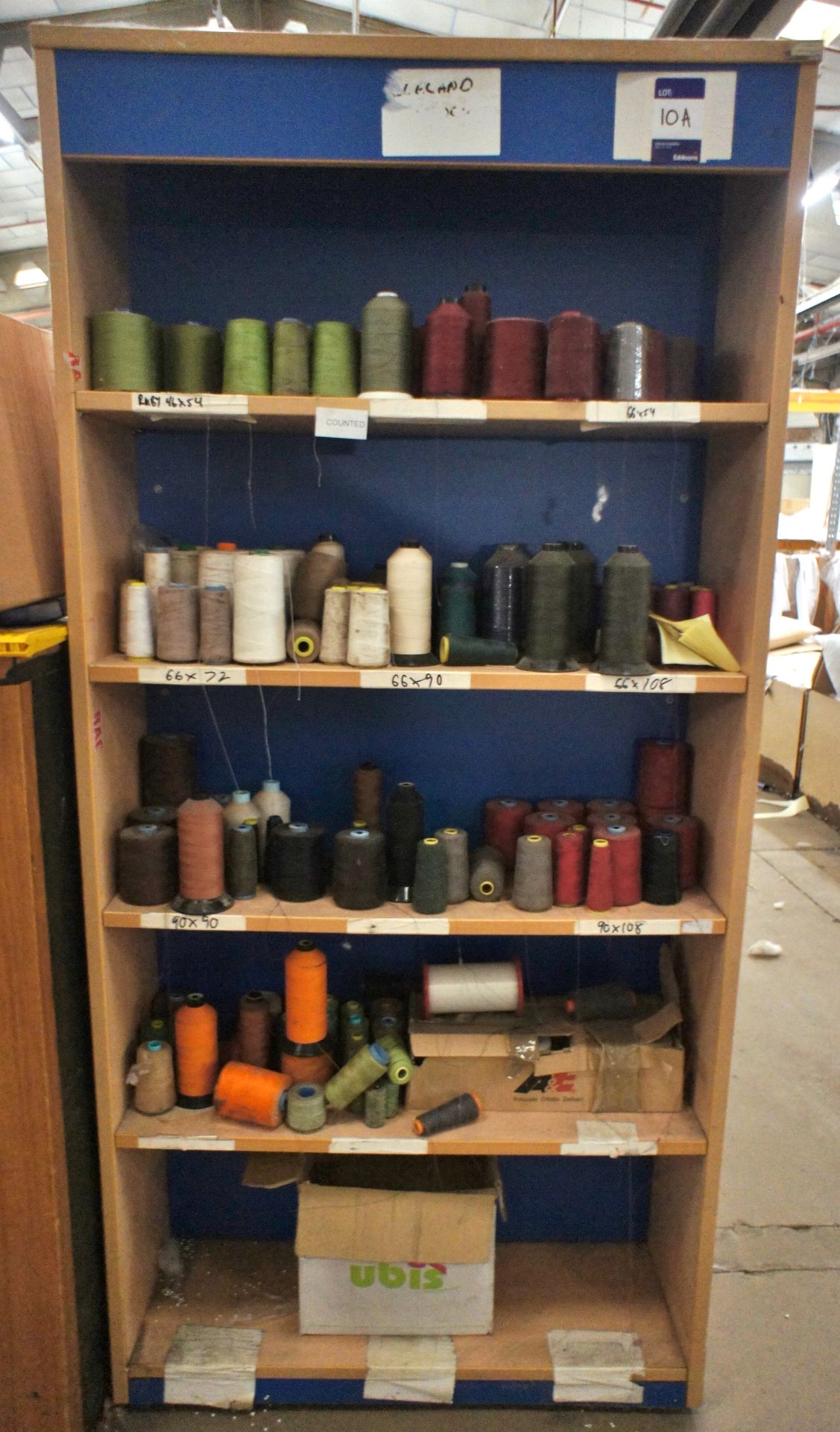 Quantity of Colour Thread to Cabinet & 4 Drawer Fi