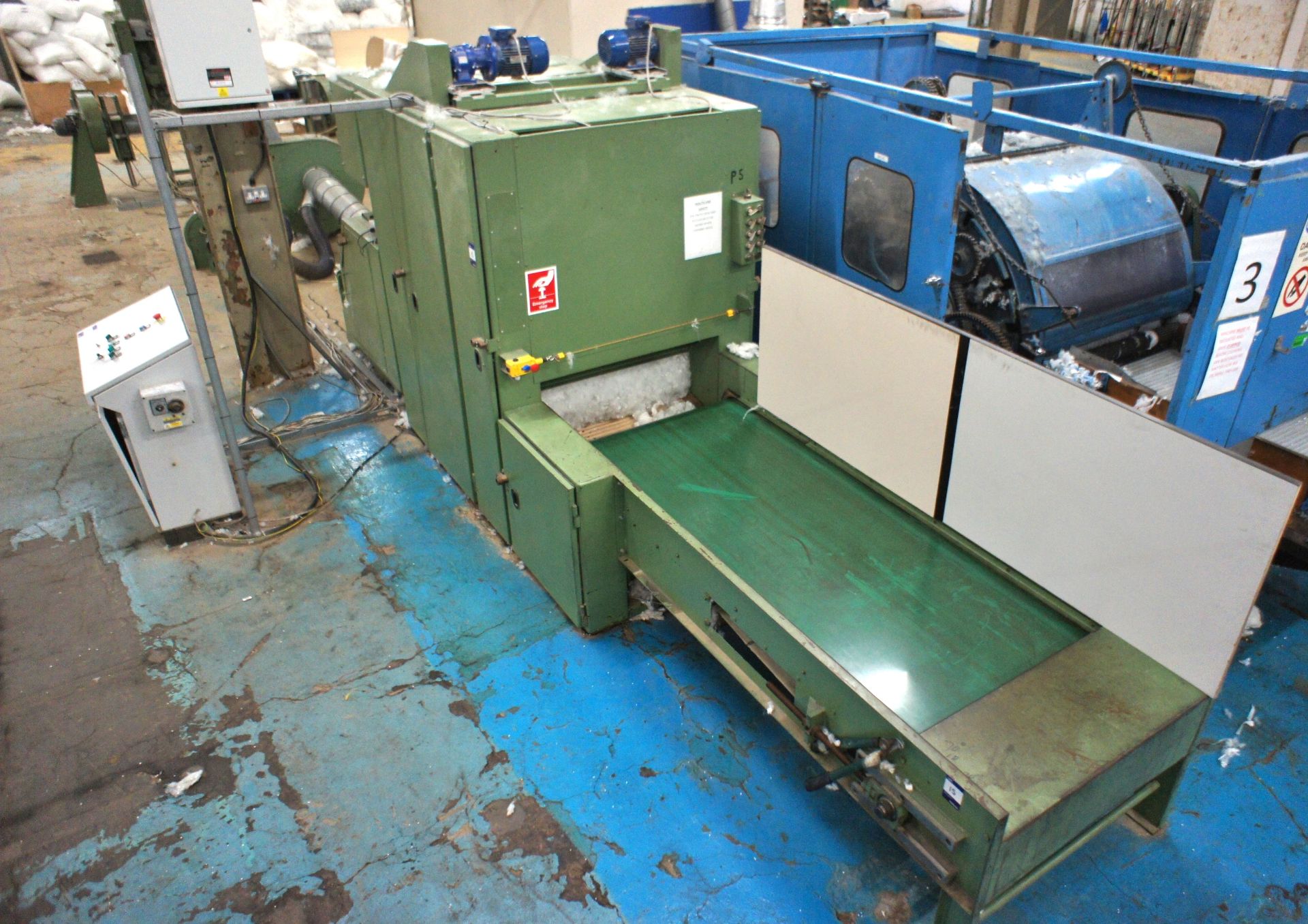 P J McCarthy Breaker, Mini Carding machine, 100cms Conveyor, Transfe - Image 12 of 13