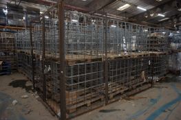 10 Metal Framed Stillage Pallets 1200 x 960 x 1000