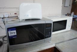 2 Various Microwaves & Toaster