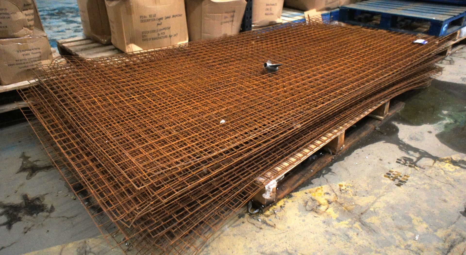 Quantity of 50mm Mesh to Pallet