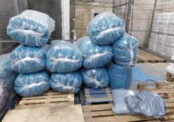 10 Various Polystyrene Filled Bean Bags