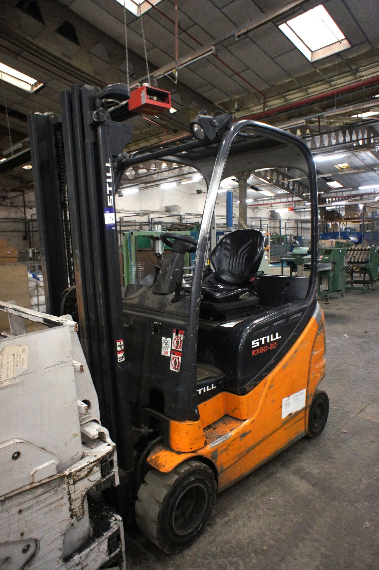 Still RX60-20 Forklift, Electric (attachment not included, no forks) Serial Number 516315009124, Yea - Image 2 of 8