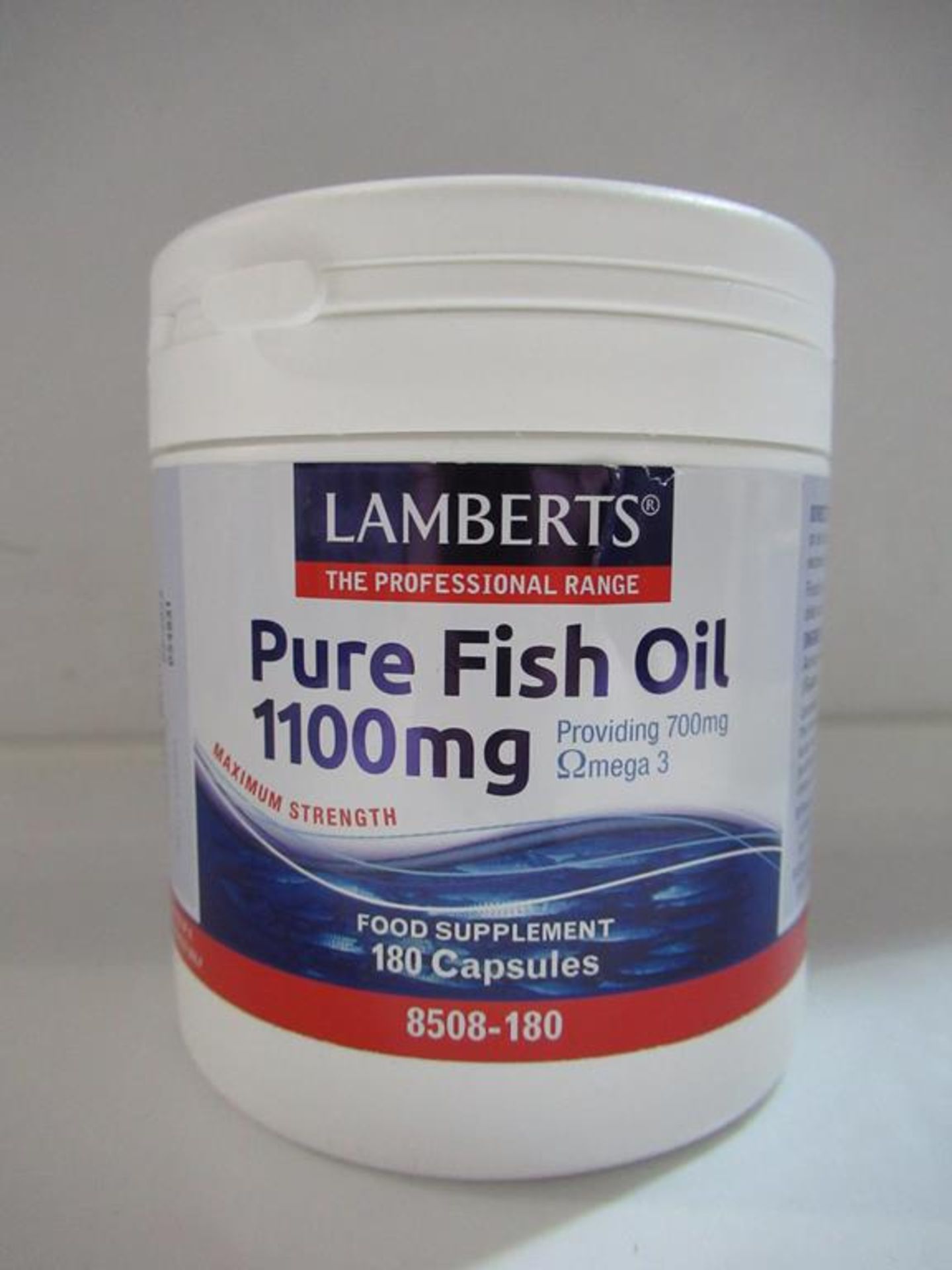 8 x 'Lamberts' Pulse Fish Oil capsule supplements - Image 2 of 3