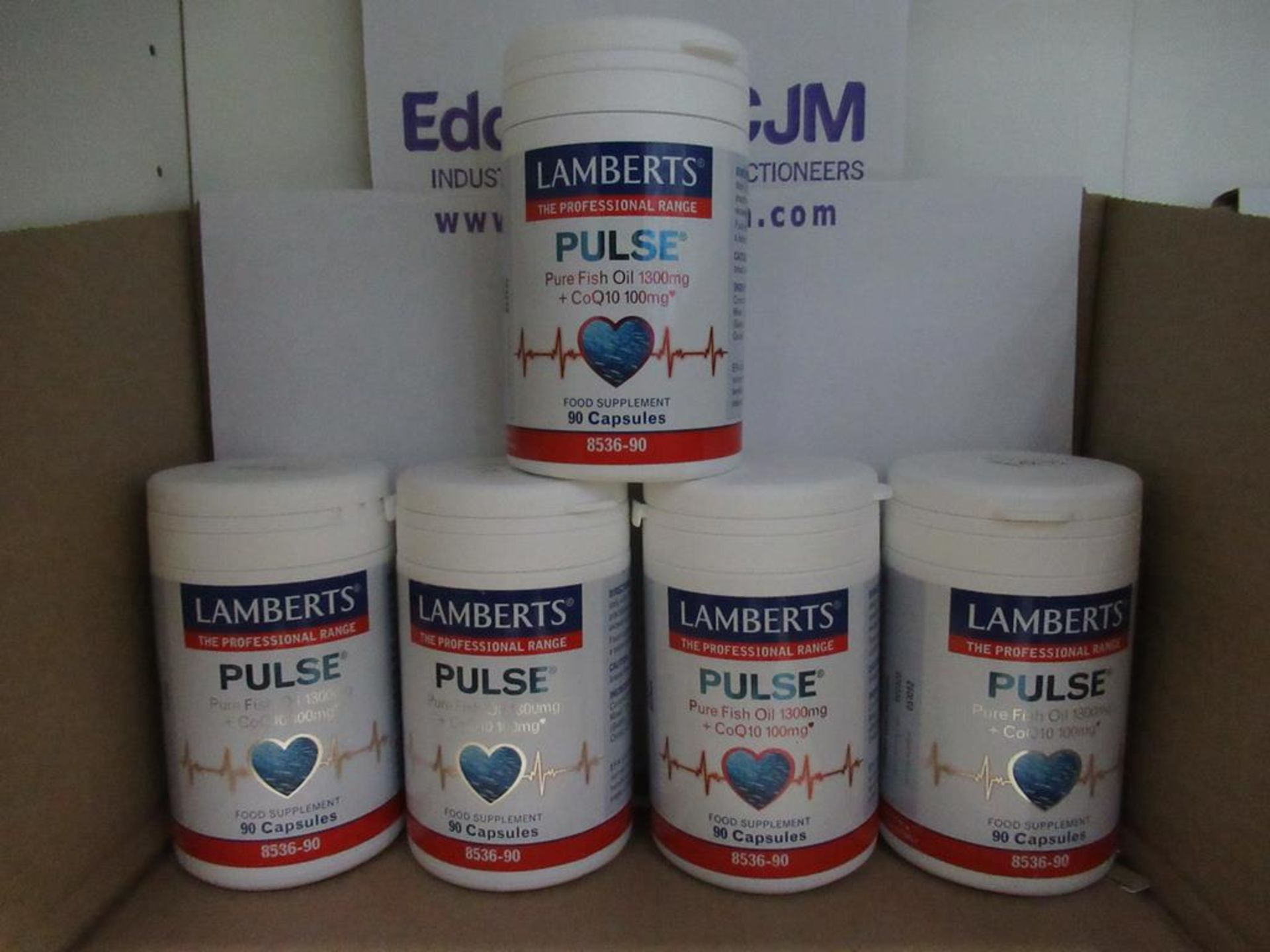 5 x 'Lamberts' Pulse Fish Oil supplements