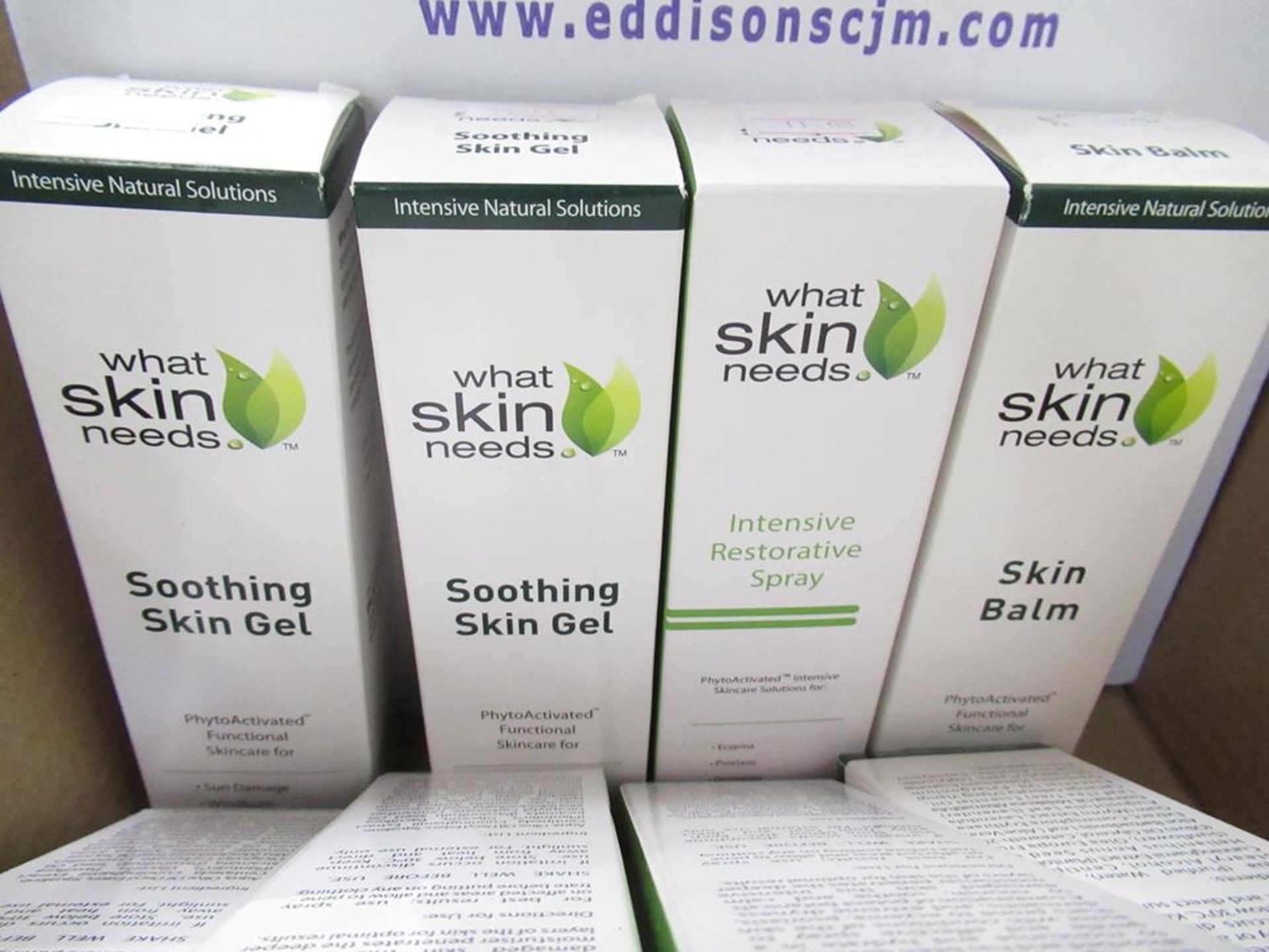 A Box of 12 x Skin Food, What Skin Needs Soothing Skin Gel, Skin Balm, Intensive Restorative Spray - Image 3 of 3