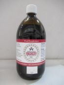 A 1000ml Bottle of the Blessed Seed Strong Black Seed Oil