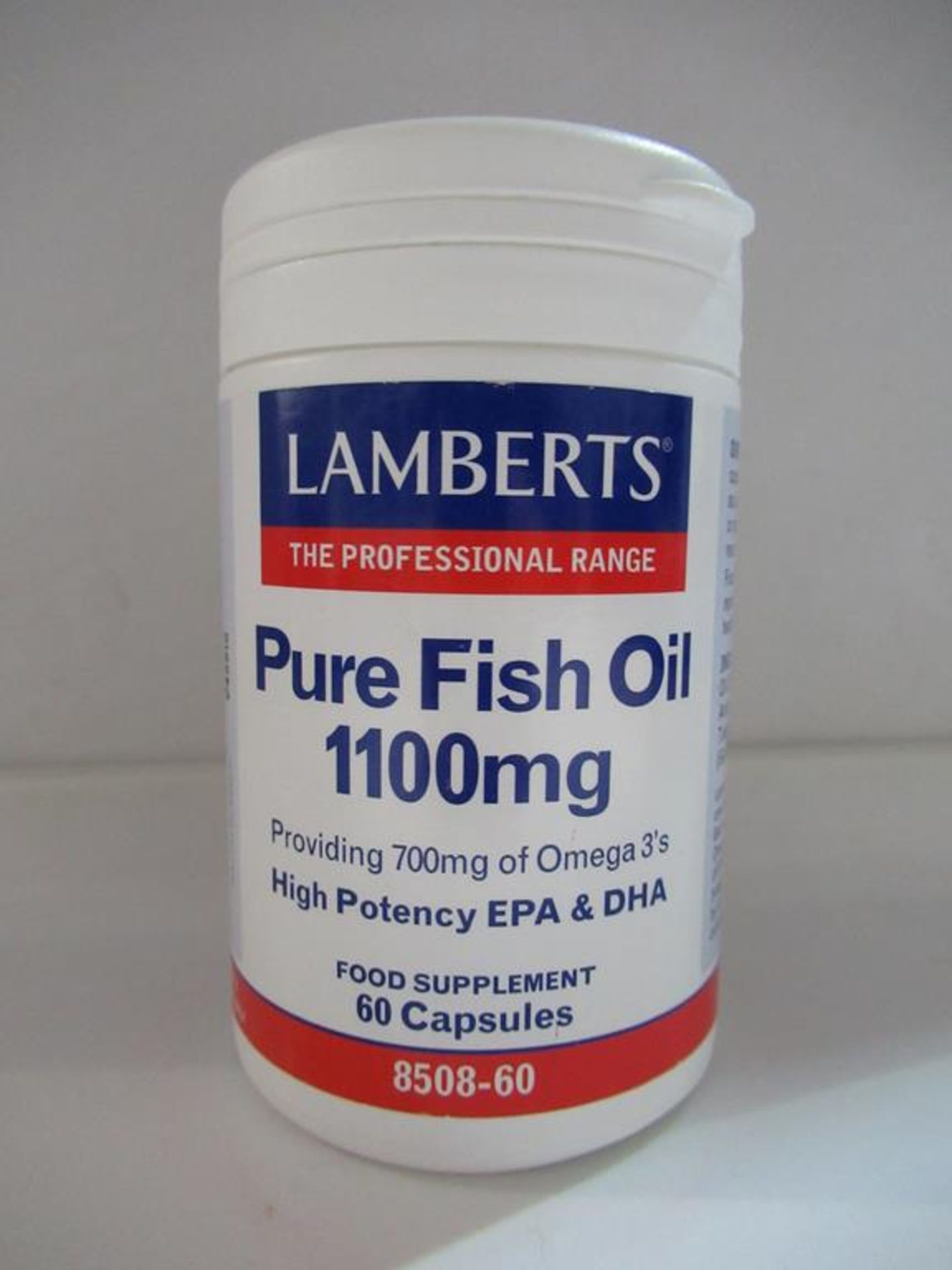 8 x 'Lamberts' Pulse Fish Oil capsule supplements - Image 3 of 3