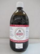 A 1000ml Bottle of the Blessed Seed Strong Black Seed Oil