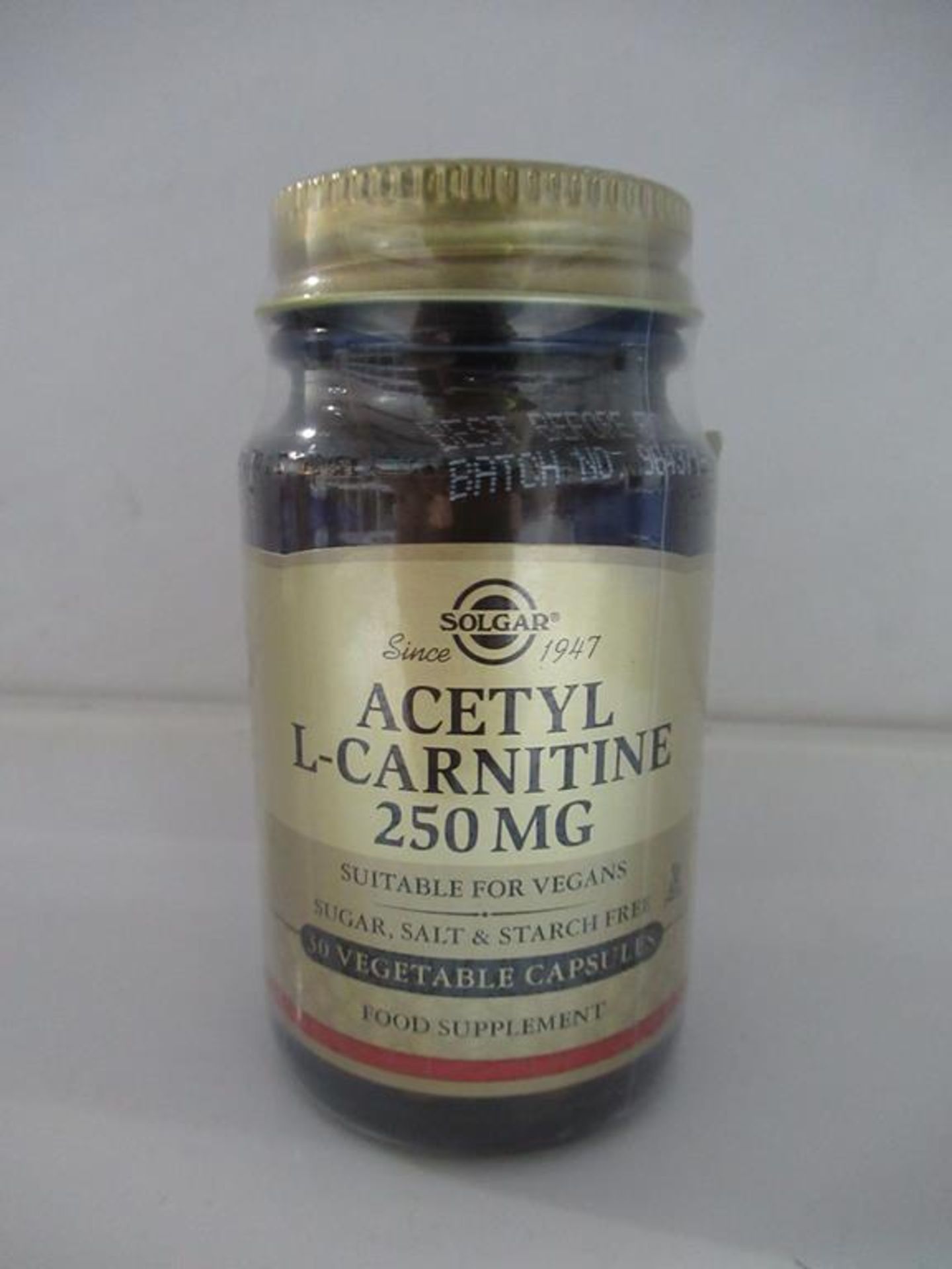 6 x Solgar supplement capsules of CoQ-10(4x) and Acetyl L-Carnitine (2x) - Image 3 of 3