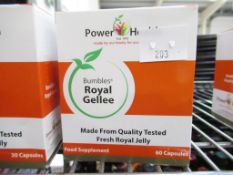 8 boxes of Power Health Bumbles Royal Gellee (330 capsules)