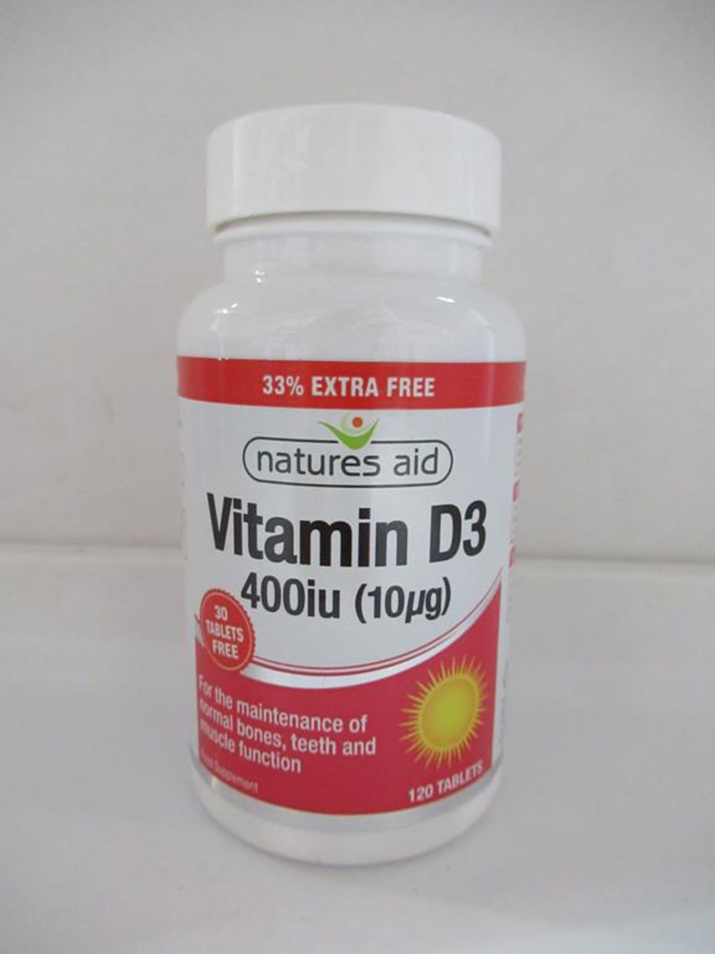 19 Natures Aid supplements to include: Vitamin D3, Evening Primrose Oil, 5-HTP Complex, Flaxseed Oil - Image 8 of 8