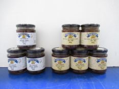 8 x jars of Honeycomb 'Manuka Honey' of various grades