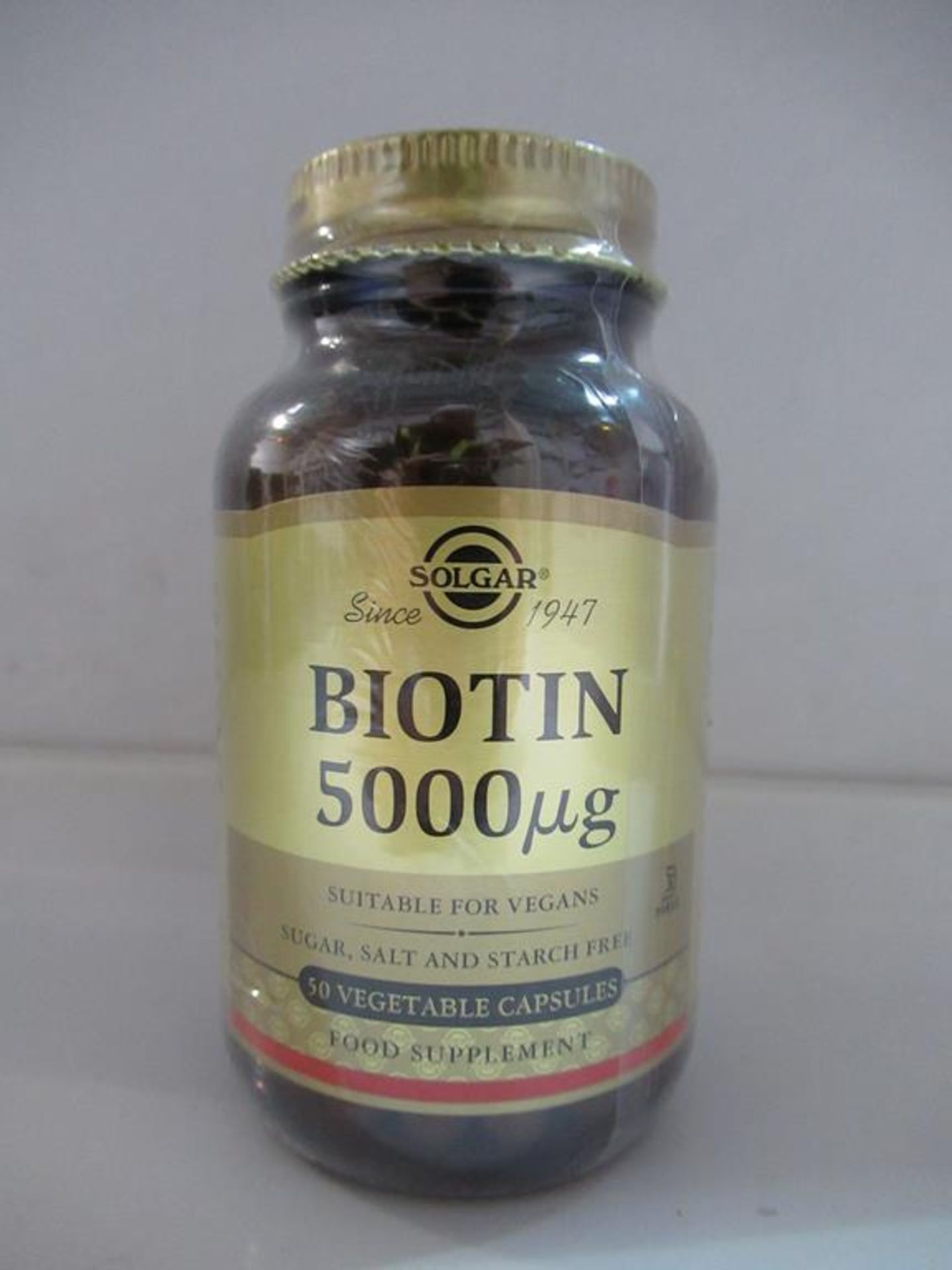 9 x Solgar supplement soft gels/capsules of Biotin, Silica, methylcobalamin etc - Image 5 of 8