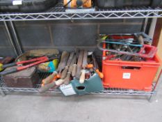 Large Quantity of Hand Tools including files, saws