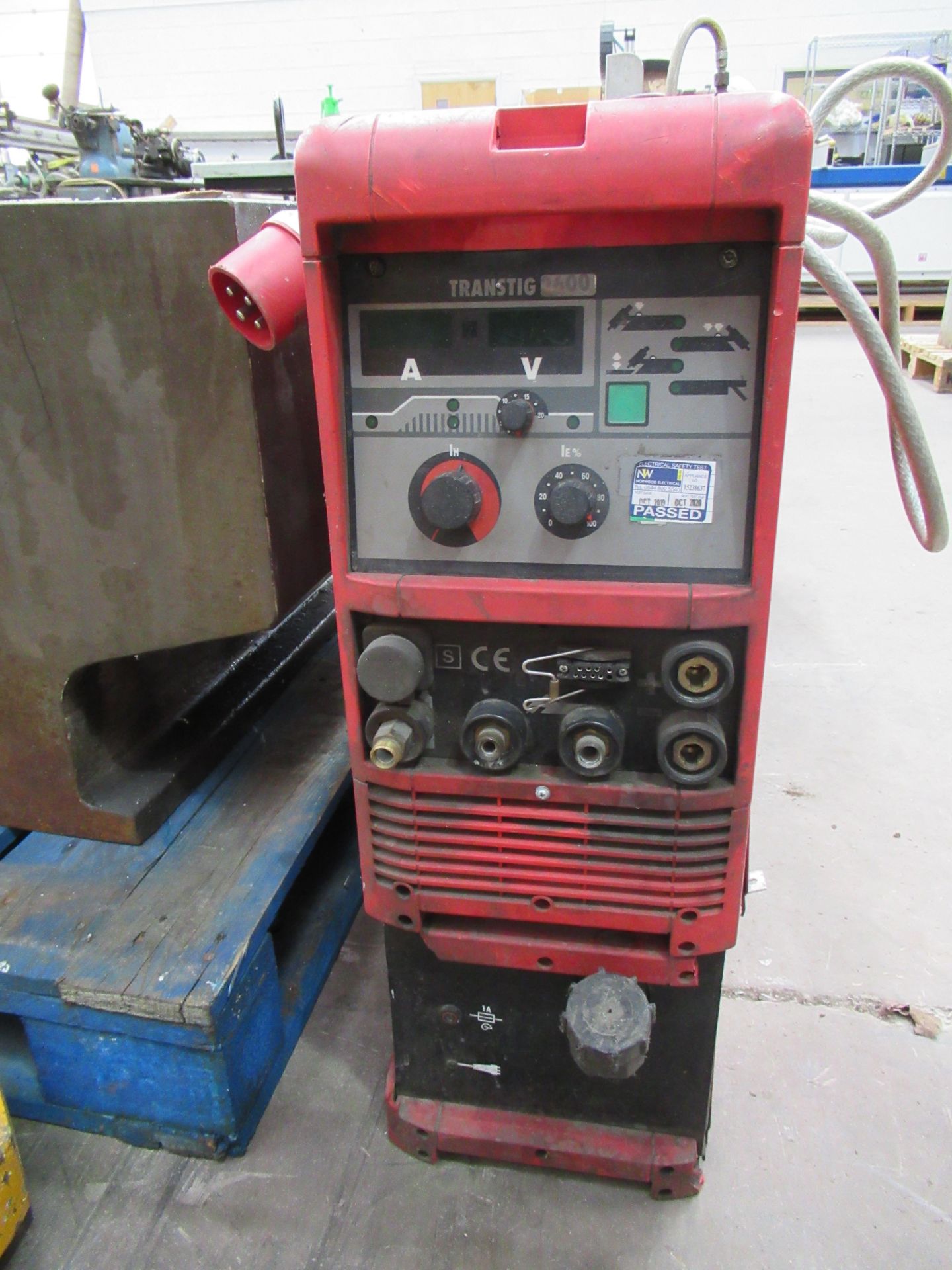 A Fronius Transtig 2600 3ph Welder together with a Murex Water Cooler - Image 3 of 5