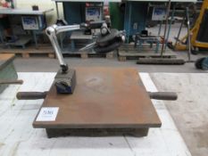 Engineers Surface Plate with AV Noga magnetic base