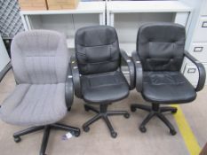 3 x Mobile Chairs