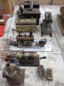 7 x Various Steam Engine Models and Components