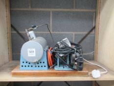 Model Fabricated Air Compressor and Receiver Proje